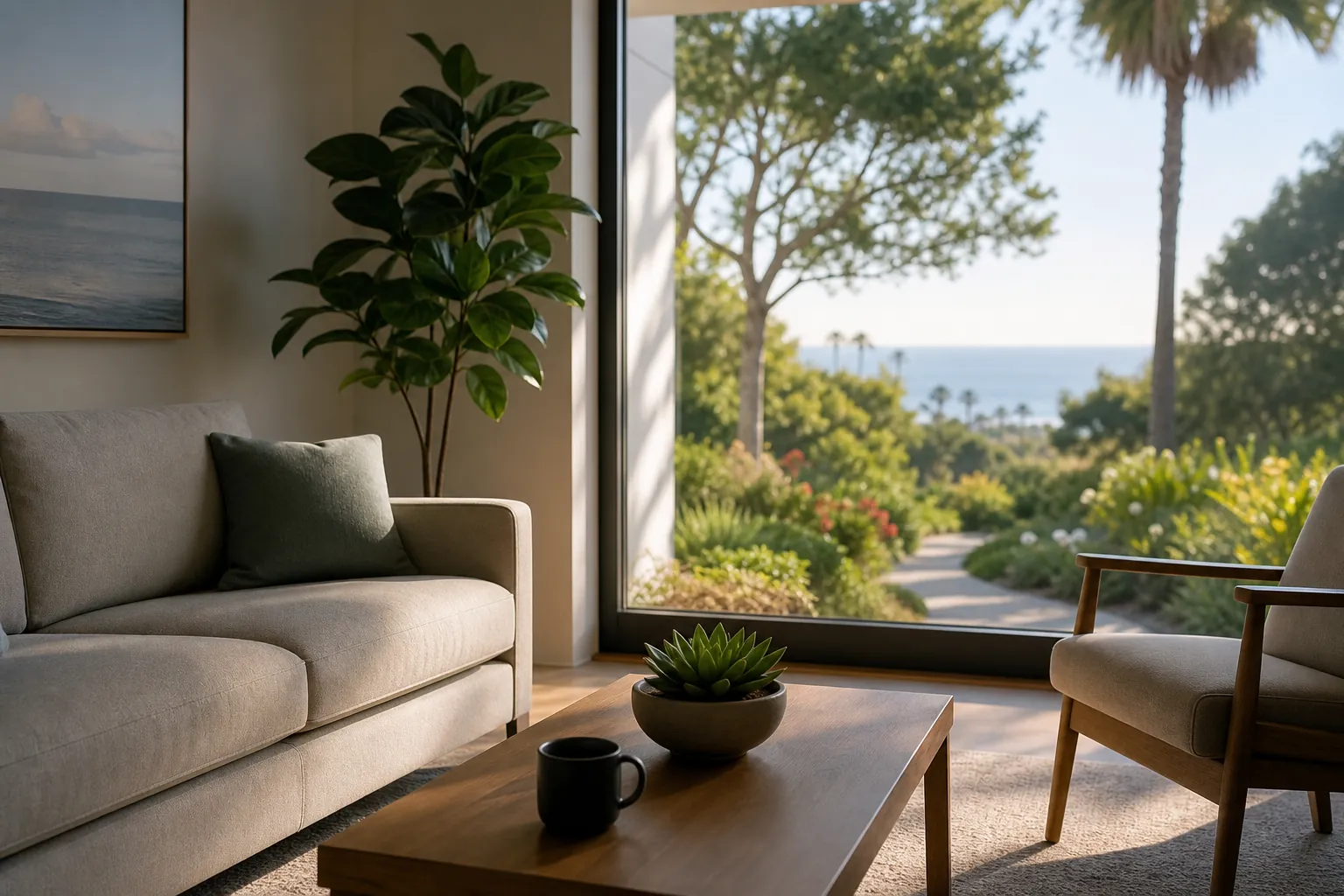 Can You Enter Private Residential Rehab Without Detox in California? Editorial illustration of Can You Enter Private Residential Rehab Without Detox in California?