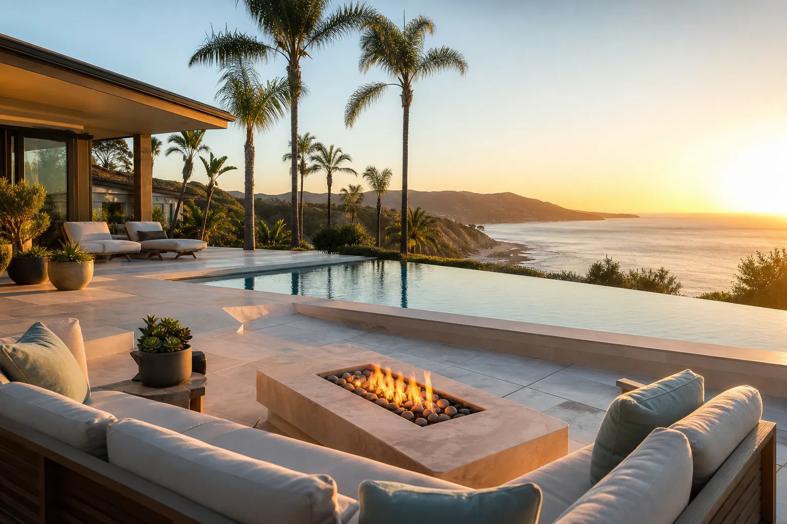Editorial illustration of What to expect from luxury rehab in California