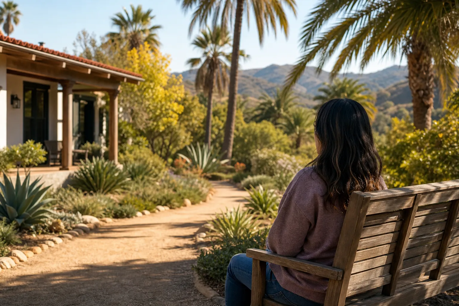 Editorial illustration of Who may benefit from a residential setting in California