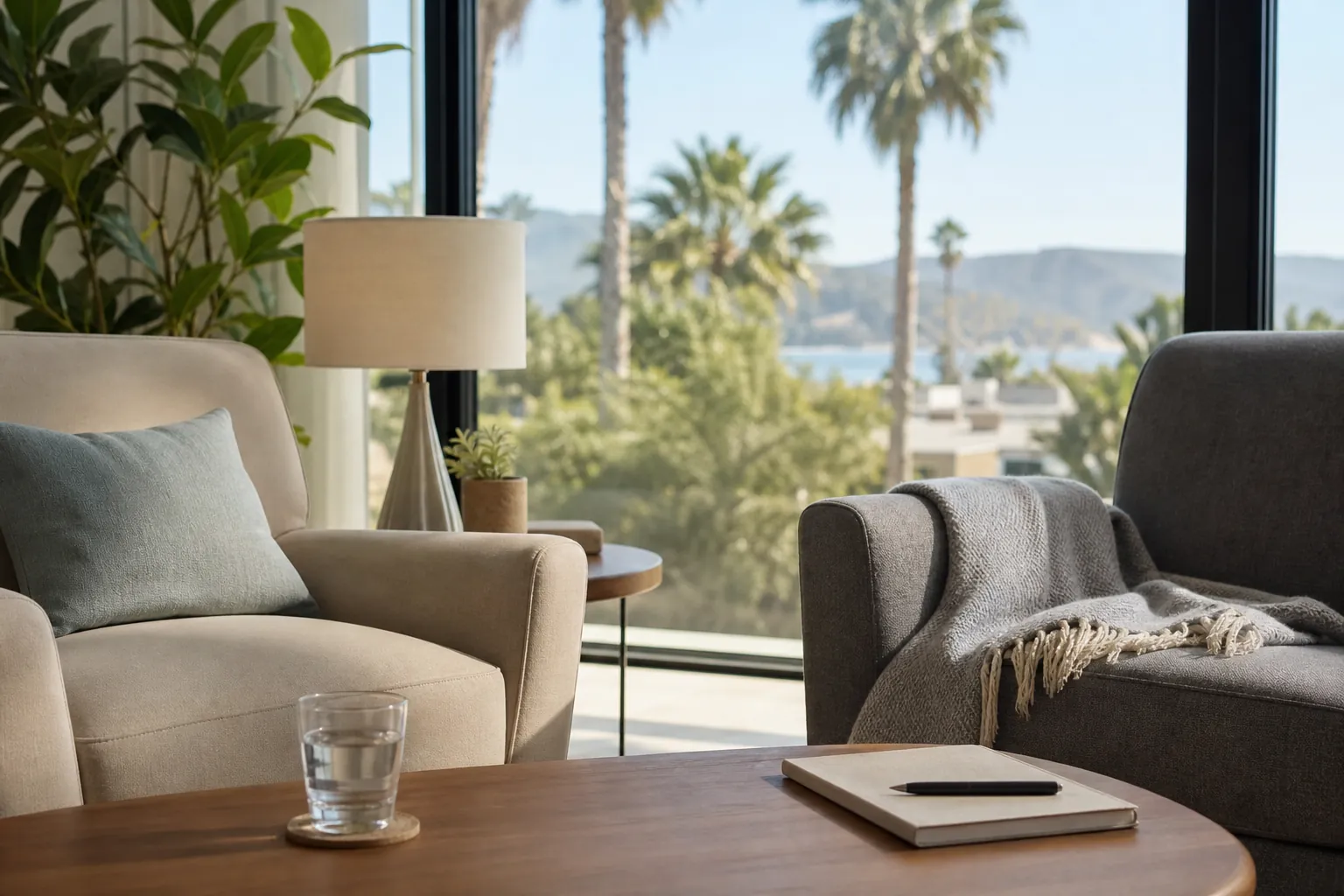 How an Assessment Clarifies Residential Versus Outpatient Care Before Private Rehab in California Editorial illustration of How an Assessment Clarifies Residential Versus Outpatient Care Before Private Rehab in California