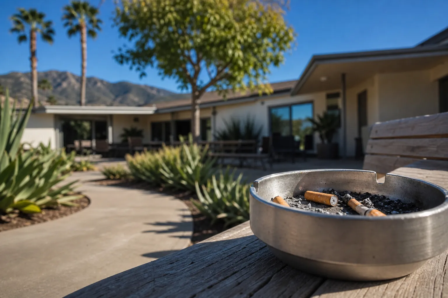 Why rehab centers have different smoking policies in California Editorial illustration of Why rehab centers have different smoking policies in California