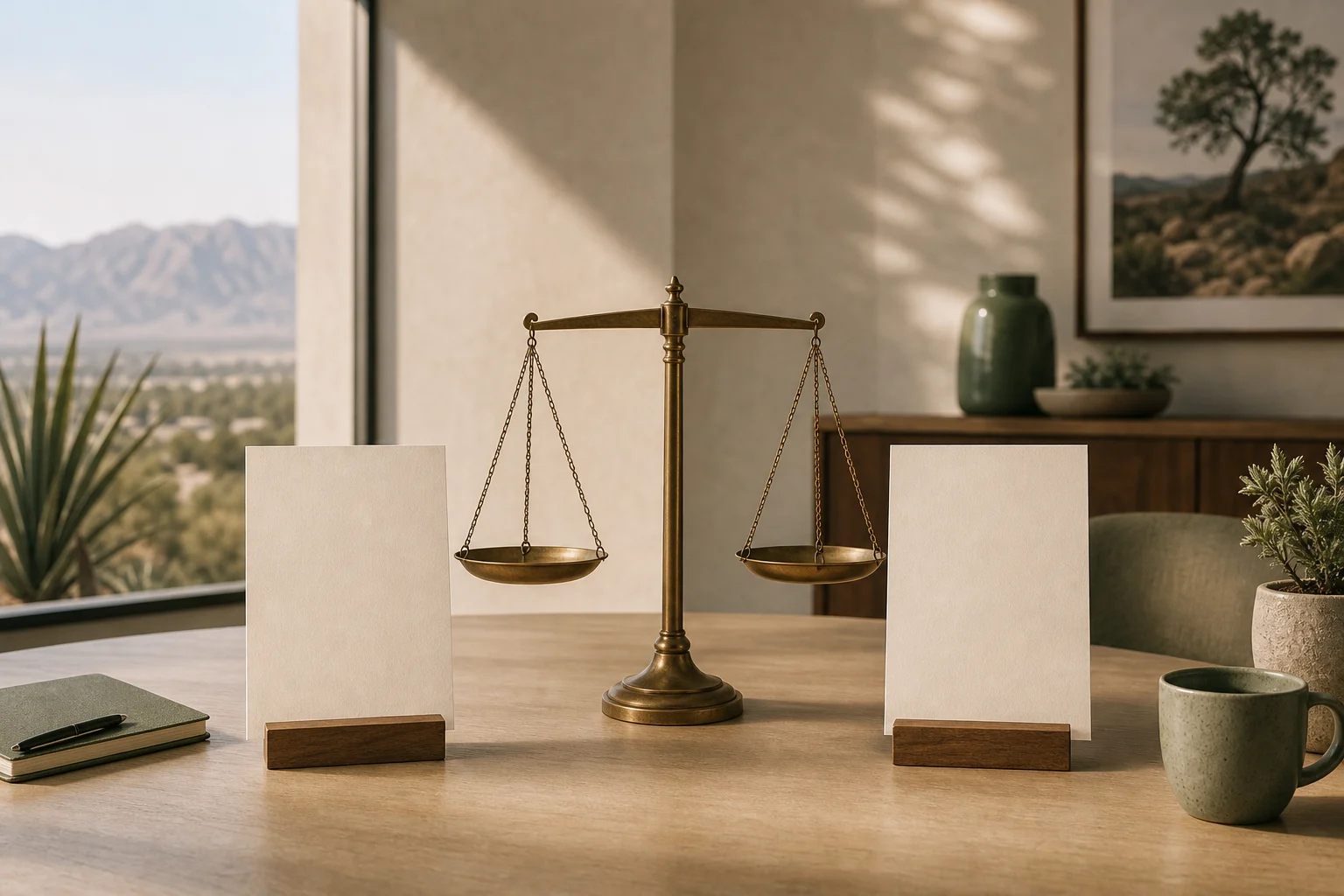 Editorial California desert image for compare addiction treatment options