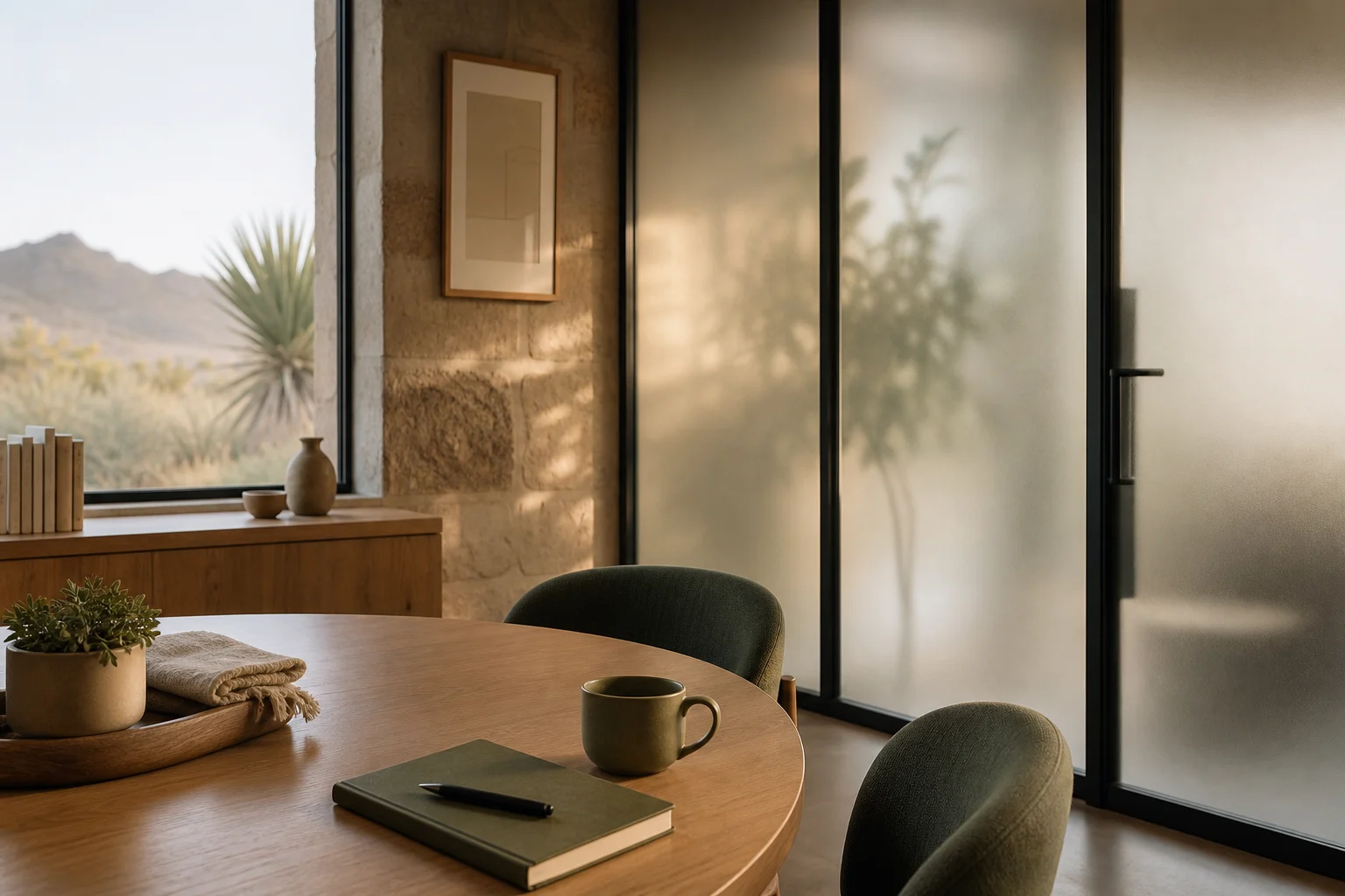 Editorial California desert image for alcohol treatment privacy professionals