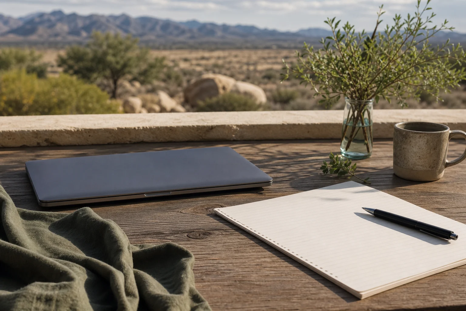 Editorial California desert image for alcohol treatment after detox