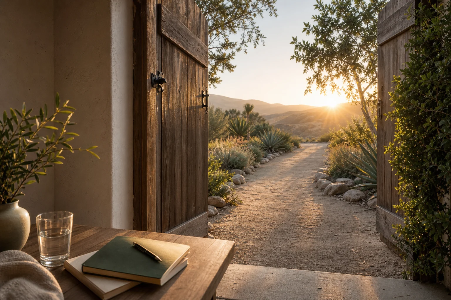 Editorial California desert image for next step addiction treatment after detox
