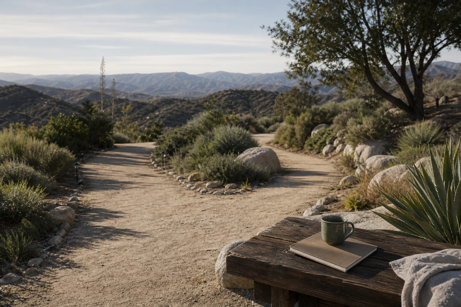 Editorial California desert image for detox timeline factors