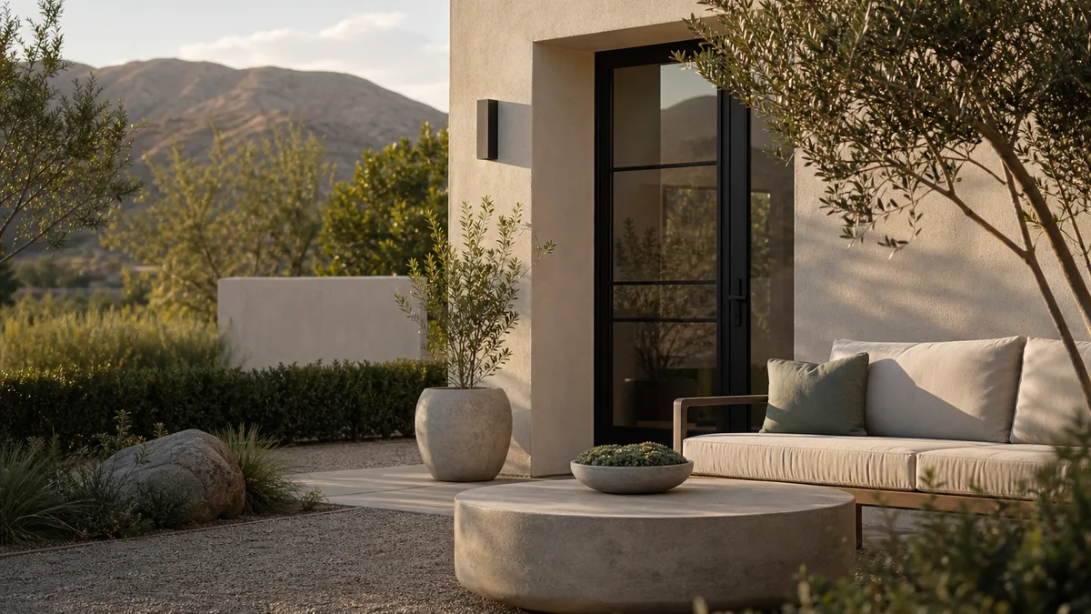 Editorial California desert setting for luxury alcohol benzo detox california