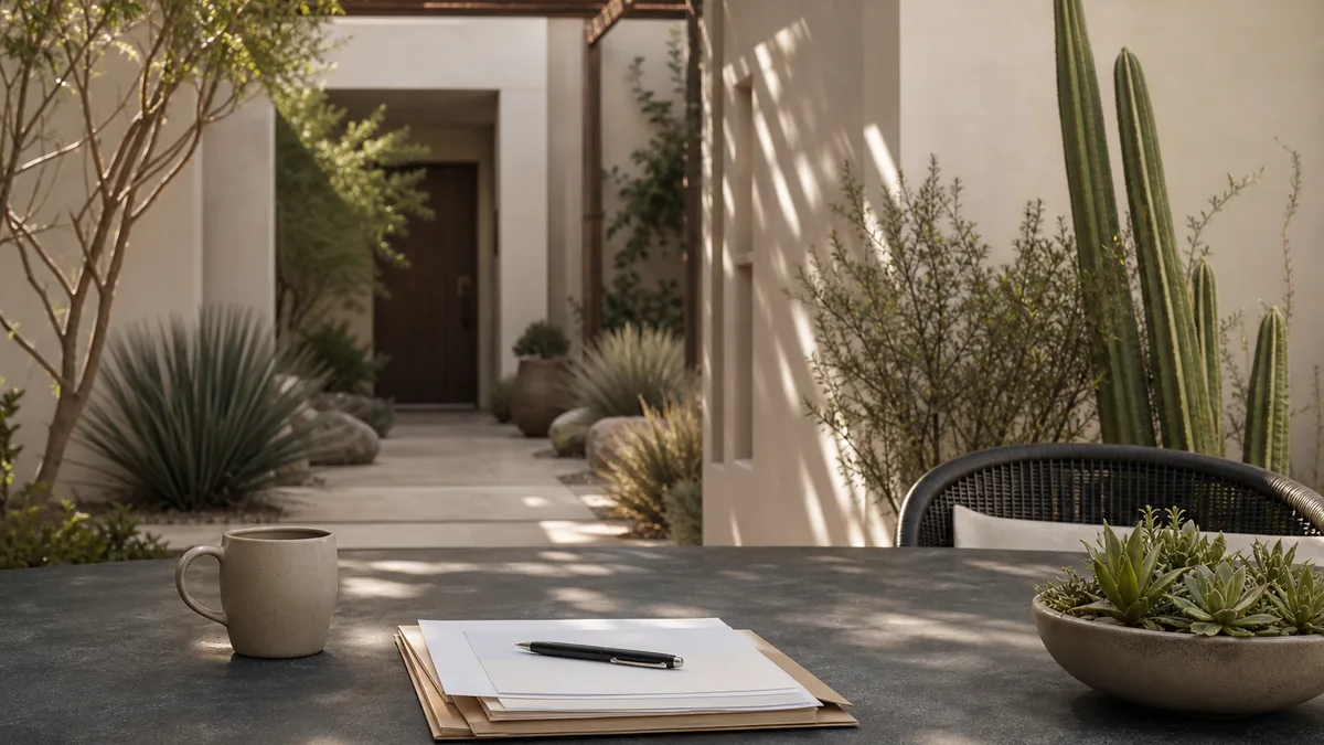 Editorial California desert setting for luxury alcohol detox prescription list