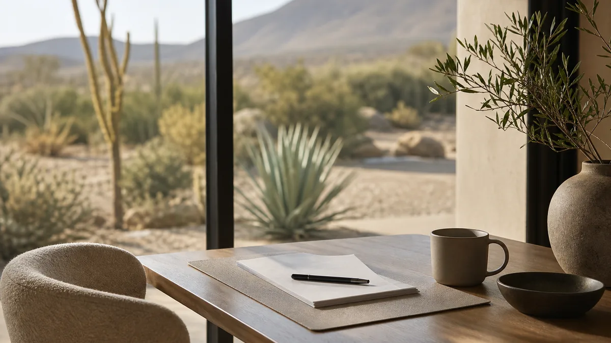 Editorial California desert setting for luxury cocaine detox history california
