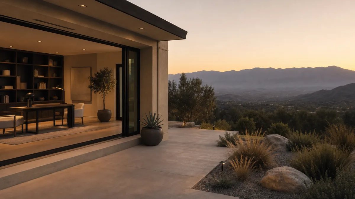 Editorial California desert setting for luxury stimulant detox california planning
