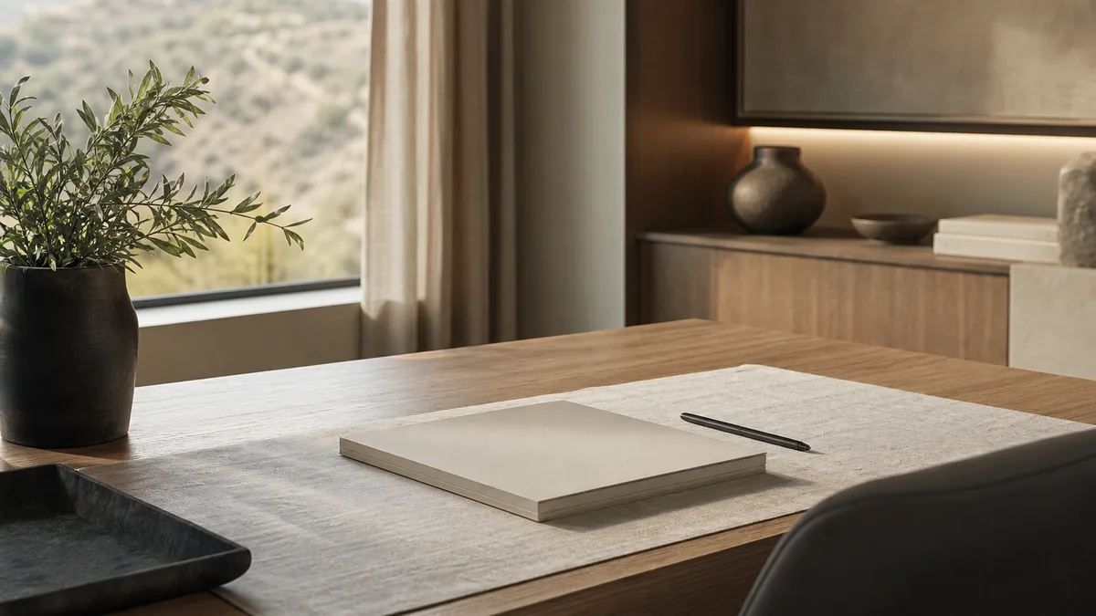 Editorial California desert setting for luxury detox polysubstance admissions call