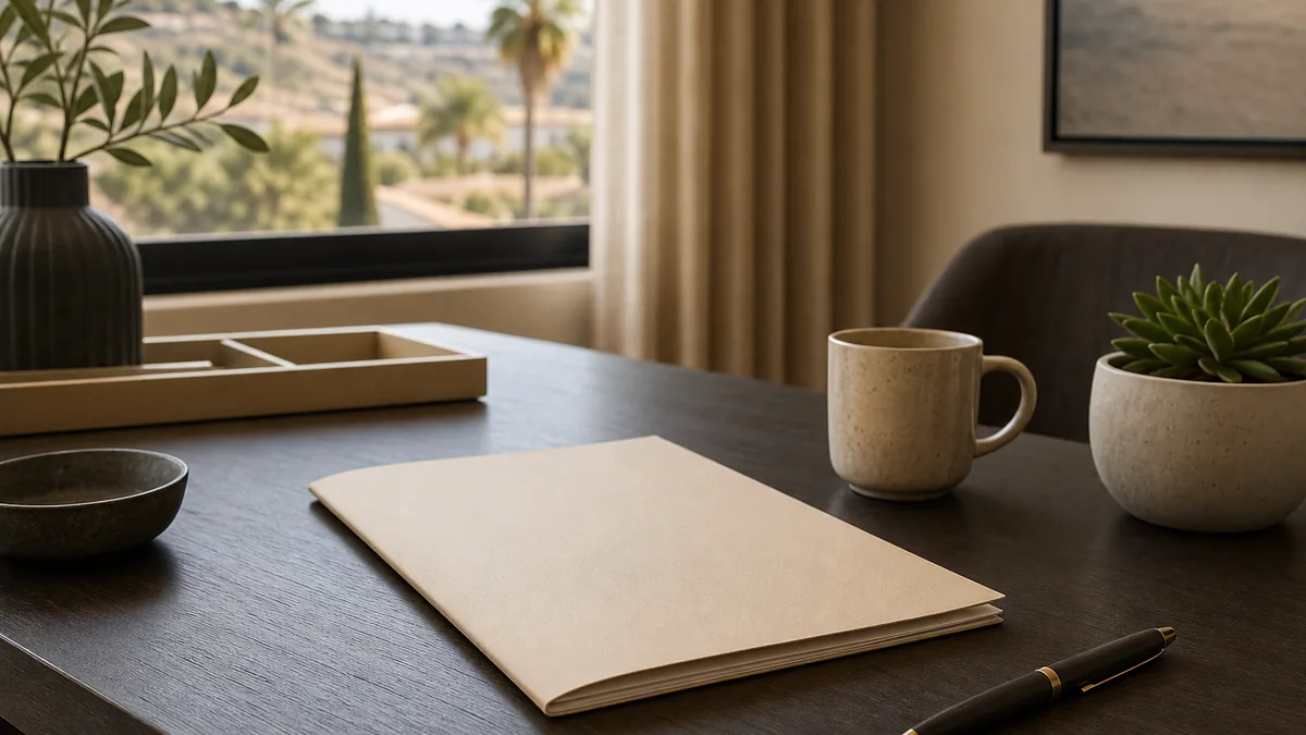 Editorial California desert setting for return travel after luxury detox california