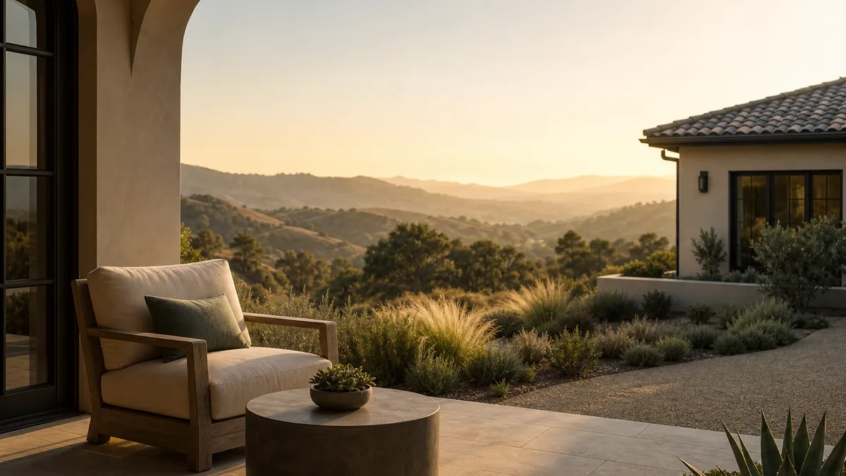 Editorial California desert setting for small luxury detox california
