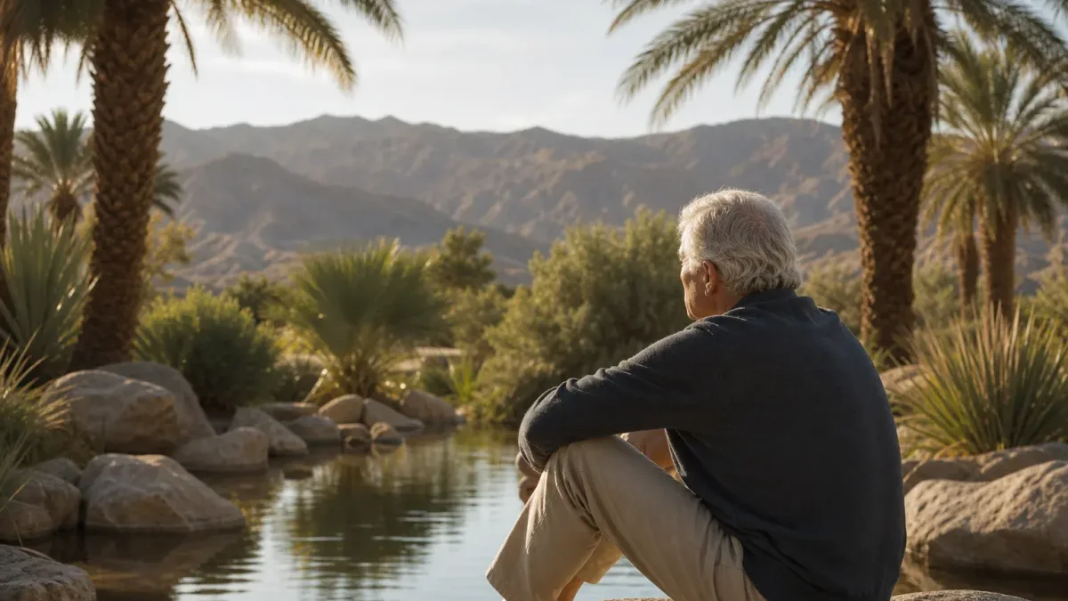 California desert setting for inpatient luxury detox california meaning