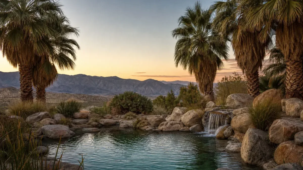 California desert setting for evidence based luxury detox claims