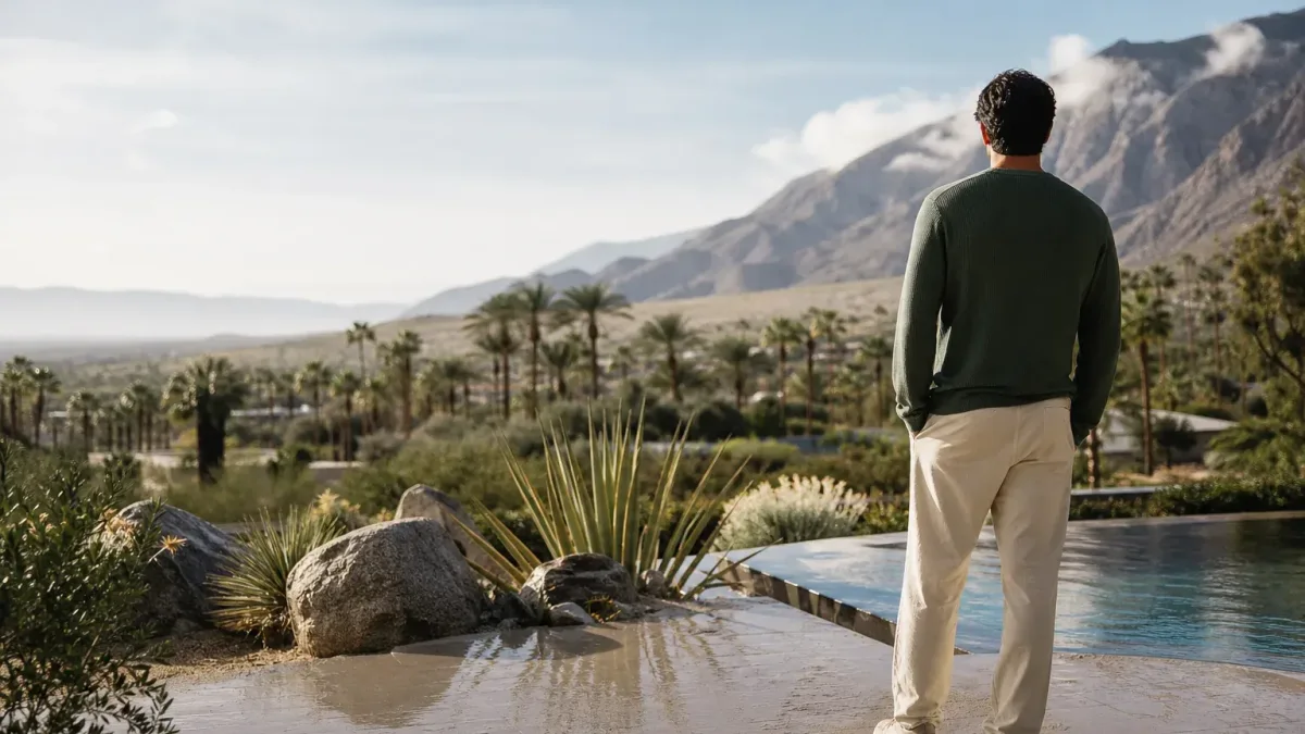 California desert setting for luxury detox center vs luxury rehab