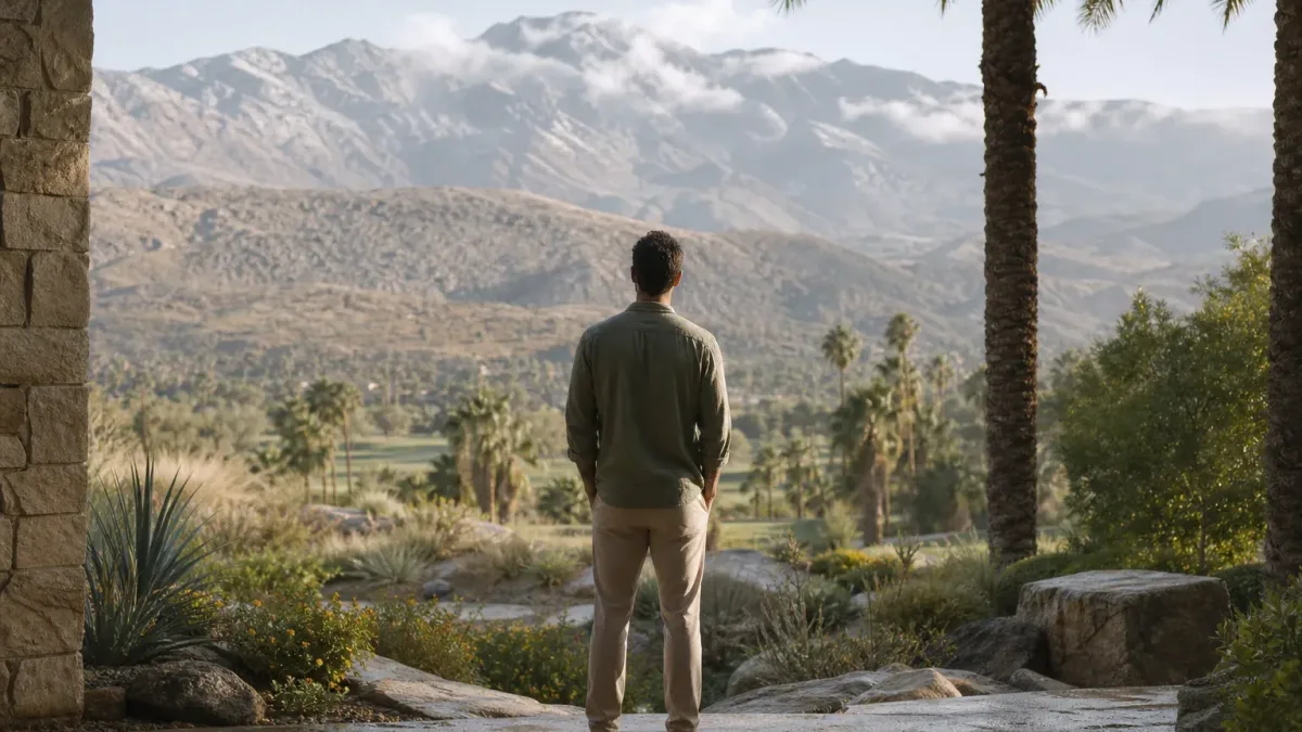 California desert setting for luxury detox near palm springs
