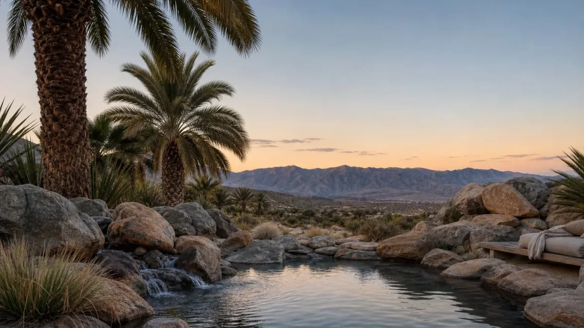 California desert setting for luxury detox to residential care