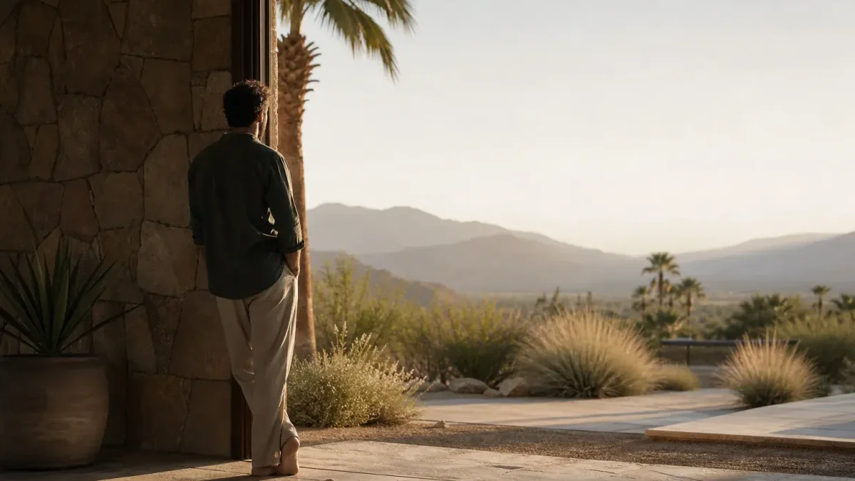 California desert setting for luxury prescription opioid detox california