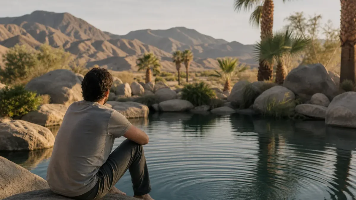 California desert setting for luxury stimulant detox california