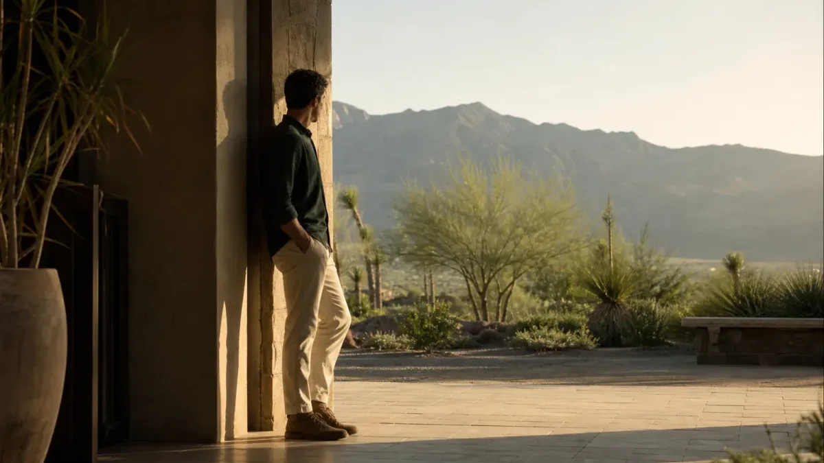 California desert setting for luxury detox nutrition claims