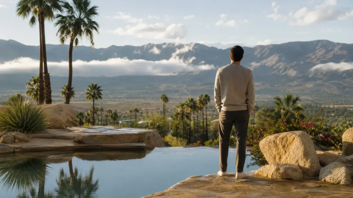 California desert setting for luxury detox packing list california