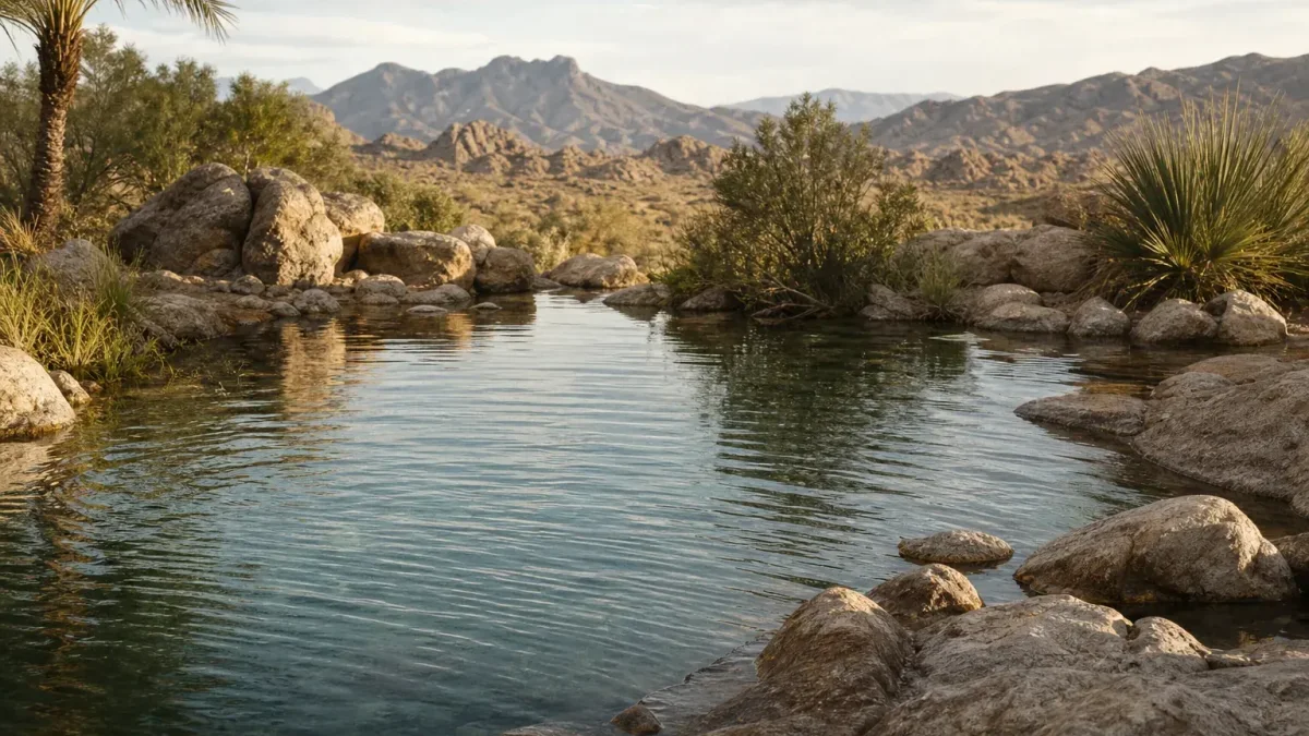 California desert setting for what does luxury detox mean california